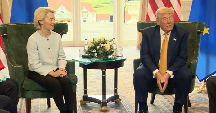 trump-y-von-der-leyen