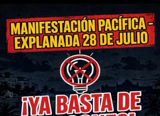 Convocan a protesta contra apagones en Playa del Carmen durante concierto de Kenia Os