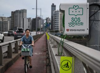 Cámaras con inteligencia artificial detectan intentos de suicidio en puentes de Seúl