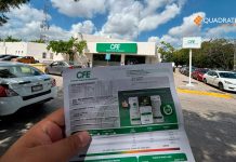 Lo de una renta: Vecinos de Cancún reclaman a CFE recibos de luz con cobros de hasta 7 mil pesos