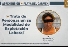 Detienen a “La Güera” por presunta explotación laboral de tres adolescentes en Playa del Carmen