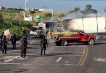 Defensa y Guardia Nacional liberan siete puntos carreteros tras bloqueos en Michoacán
