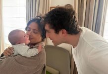Salma Hayek, abuela por sorpresa: su hijastro tiene su primer hijo con una estrella del baile de debutantes