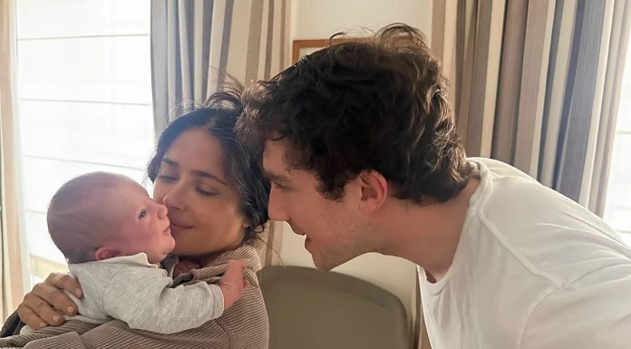 Salma Hayek, abuela por sorpresa: su hijastro tiene su primer hijo con una estrella del baile de debutantes