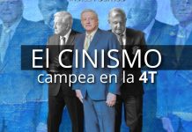 El cinismo de la 4T