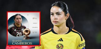 ¿Quién es Scarlett Camberos, la primera mexicana en ser nominada al Balón de Oro Femenil 2026?