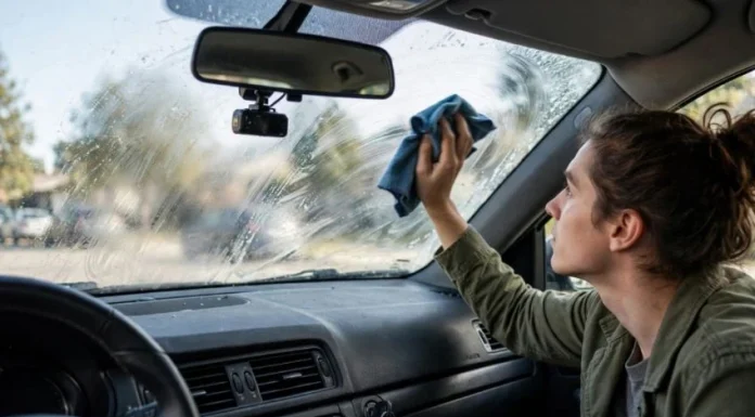 Este es el ERROR que todos los conductores cometen al limpiar el parabrisas del auto