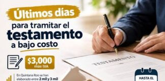 Últimos días para tramitar el testamento a bajo costo