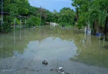 Confirma secretario general del ayuntamiento de Bacalar que 100 familias resultaron damnificadas por inundaciones; revisan puntos críticos para evitar nuevas afectaciones por lluvias