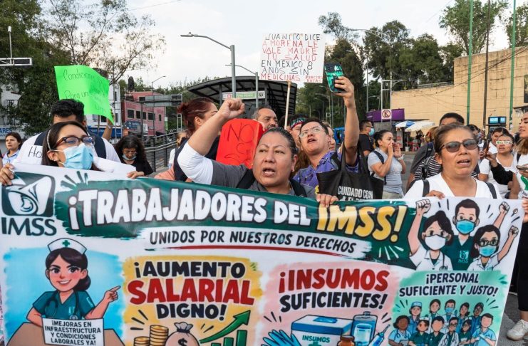Megamarcha del IMSS: ¿Qué exigen los trabajadores que protestarán este martes?