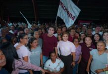 Gino Segura fortalece la organización de Morena en Chetumal