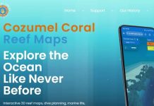 Cozumel estrena cartografía digital para proteger sus arrecifes