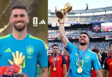 Unai Simón conquista el Guante de Oro tras un Mundial casi perfecto