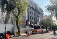 Cae estructura en búnker de la FGJ y lesiona a 4 personas en la colonia Doctores