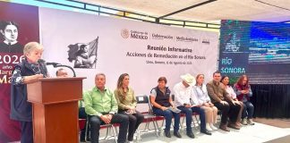 Anuncian segunda etapa del plan de remediación del río Sonora; niveles de metales por encima de los límites permitidos